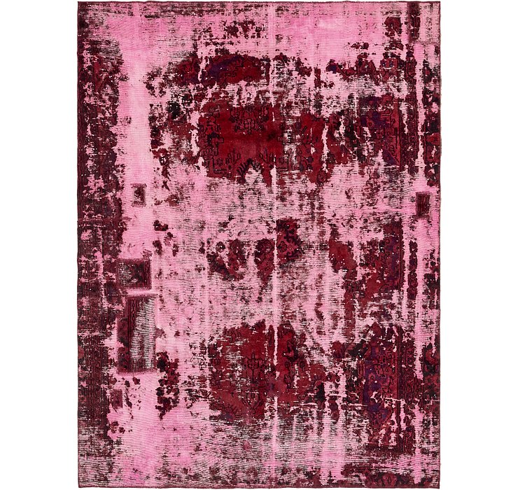 HandKnotted 7' 5 x 10' Ultra Vintage Persian Rug