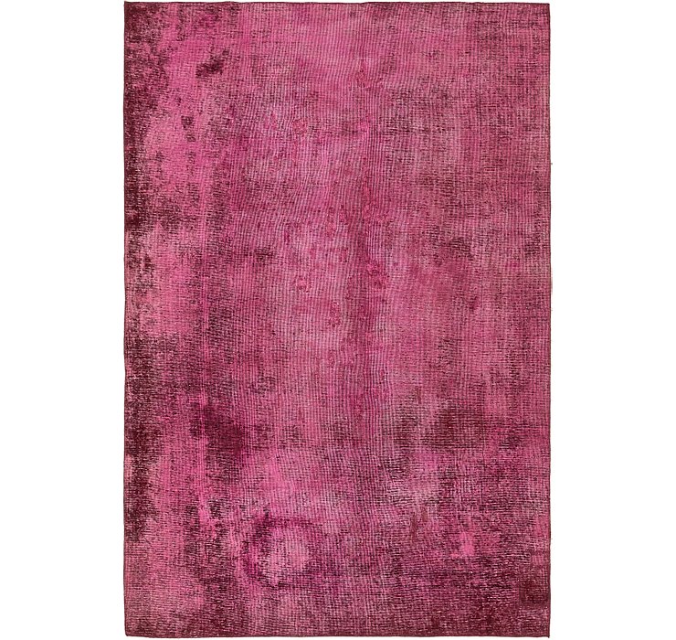 HandKnotted 5' 9 x 8' 7 Ultra Vintage Persian Rug