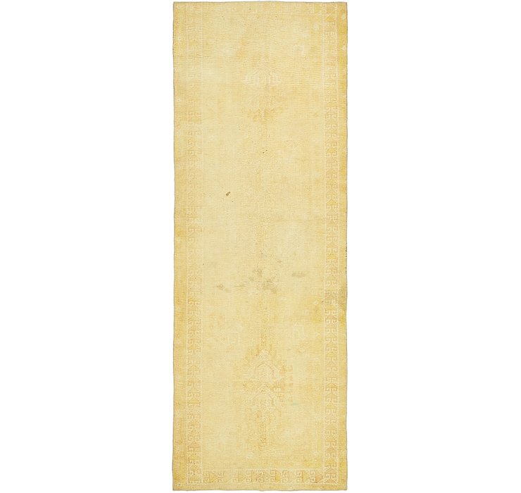 HandKnotted 3' x 8' 8 Ultra Vintage Persian R...