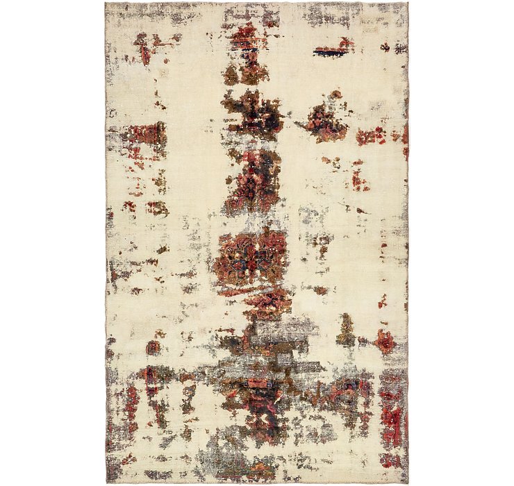 HandKnotted 6' x 9' 10 Ultra Vintage Persian Rug