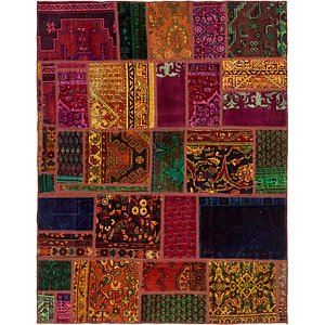 Unique Loom 6' x 7' 8 Ultra Vintage Persian Rug