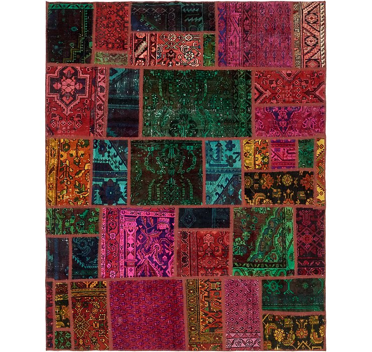 HandKnotted 6' 2 x 7' 7 Ultra Vintage Persian Rug