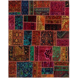 Unique Loom 6' x 7' 8 Ultra Vintage Persian Rug