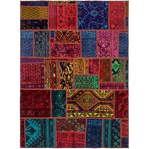 Unique Loom 5' 7 x 7' 8 Ultra Vintage Persian Rug