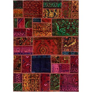 Unique Loom 5' 6 x 7' 9 Ultra Vintage Persian Rug
