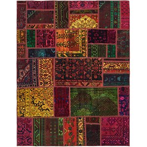 Unique Loom 5' 10 x 7' 7 Ultra Vintage Persian Rug
