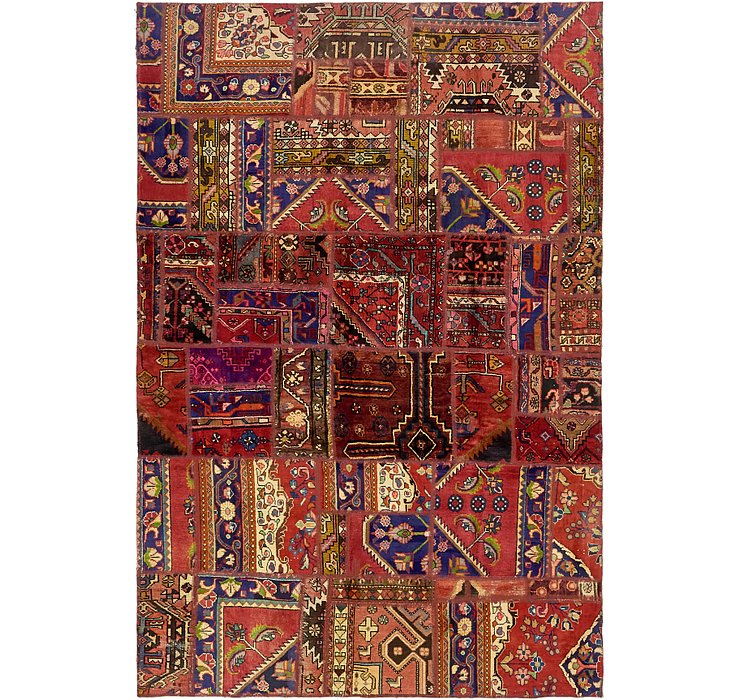 6' 5 x 9' 7 Ultra Vintage Persian Rug