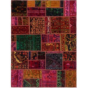 Unique Loom 5' 8 x 7' 9 Ultra Vintage Persian Rug