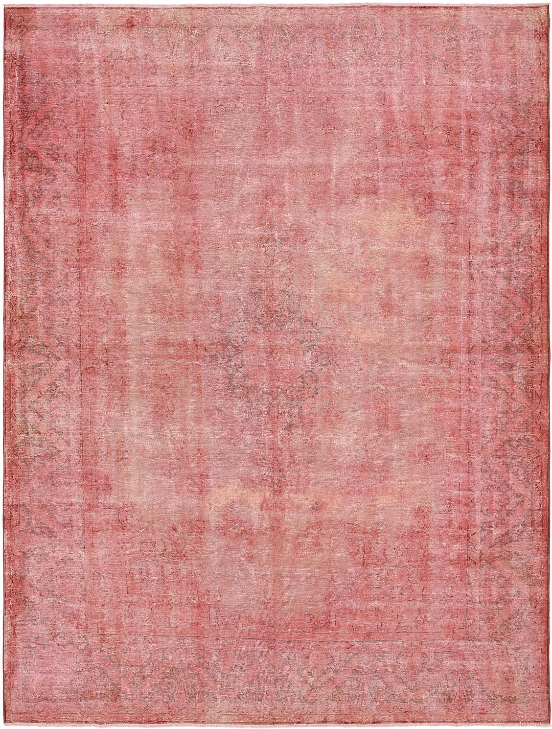 Pink 9' 10 x 12' 10 Ultra Vintage Persian Rug Persian Rugs eSaleRugs