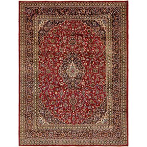 HandKnotted 9' 8 x 13' Mashad Persian Rug