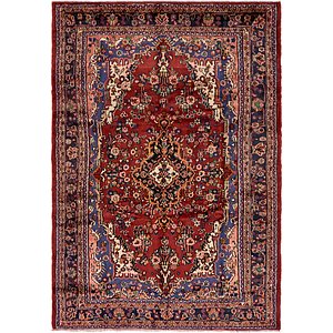 6' 9 x 9' 10 Hamedan Persian Rug