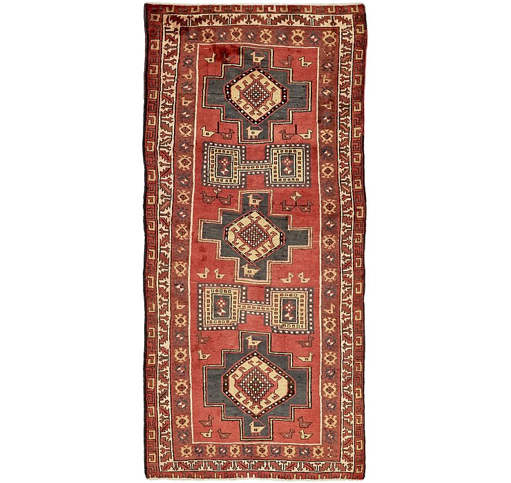 4' 6 x 10' 3 Meshkin Persian Runner ...