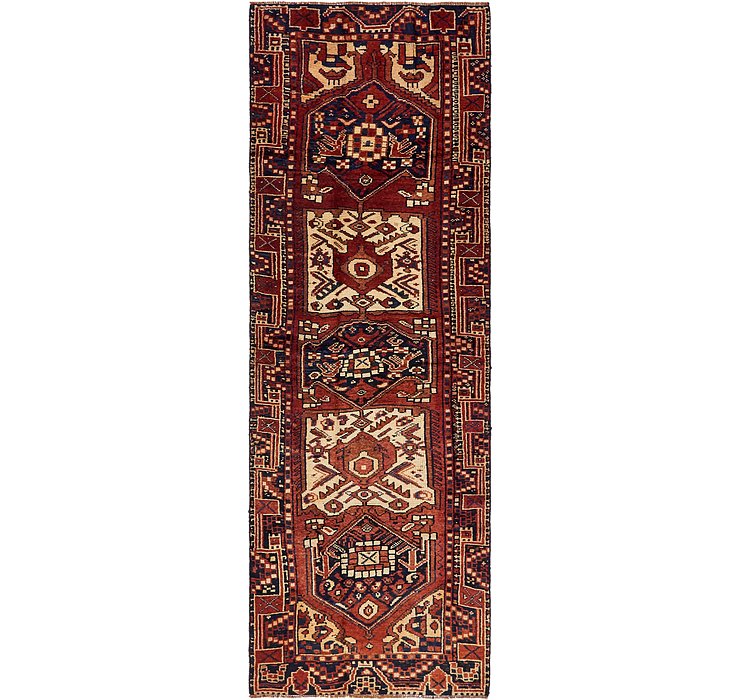 3' 10 x 11' 6 Shiraz-Lori Persian Run...