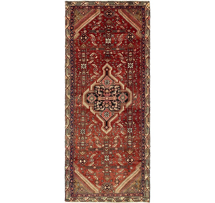 4' 7 x 11' 2 Darjazin Persian Runner...