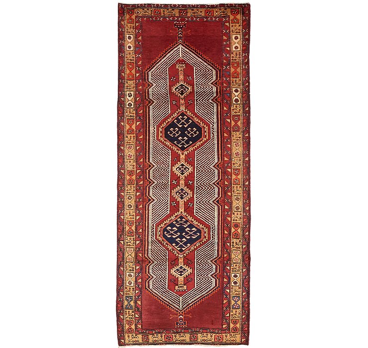 3' 7 x 10' 4 Meshkin Persian Runner ...