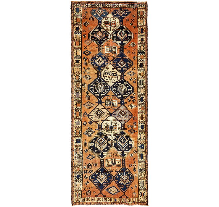 4' 10 x 12' 3 Shiraz-Lori Persian Run...