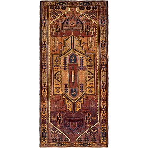 4' 7 x 10' 2 Shiraz-Lori Persian Run...