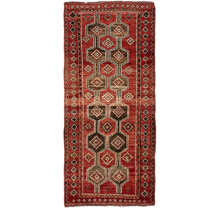 4' 2 x 9' 7 Shiraz-Lori Persian Run...