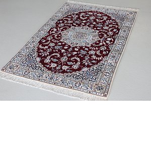 3' 3 x 4' 10 Nain Persian Rug
