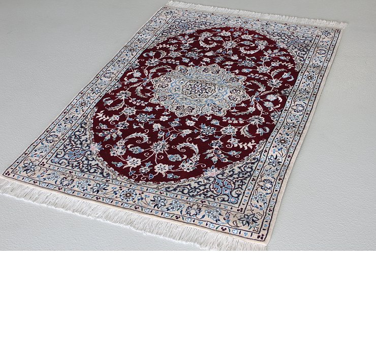 3' 3 x 4' 10 Nain Persian Rug