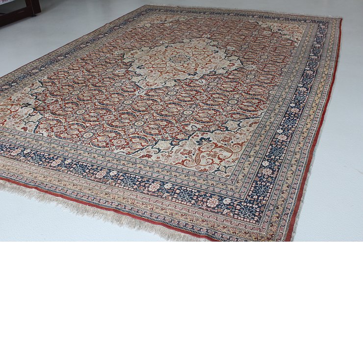 9' 4 x 12' 10 Tabriz Persian Rug