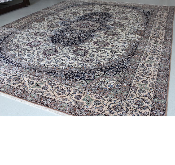 11' 6 x 16' 2 Nain Persian Rug