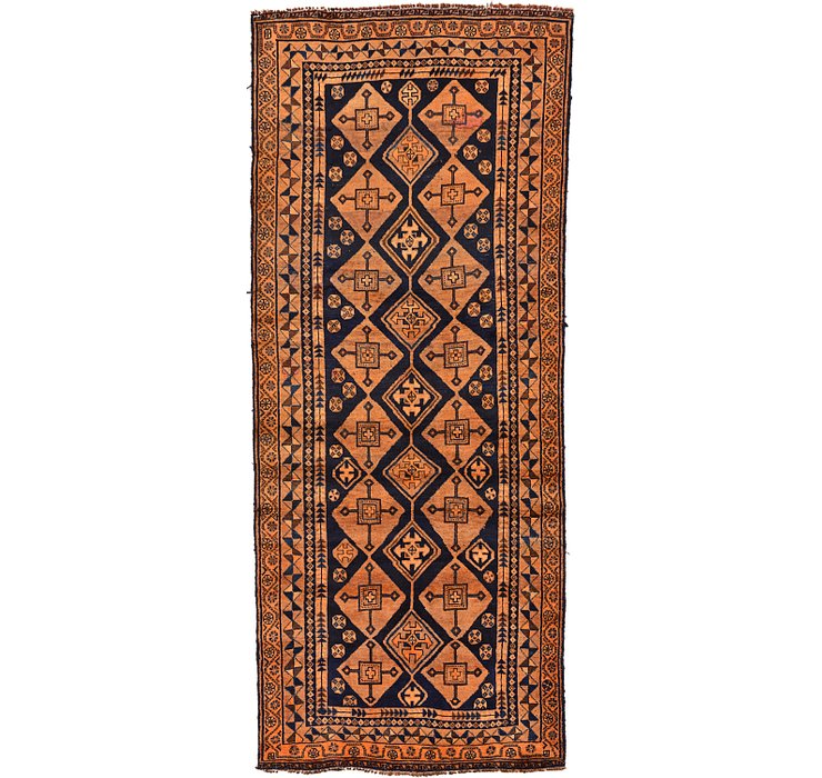 4' 2 x 10' 2 Shiraz Persian Runner Rug