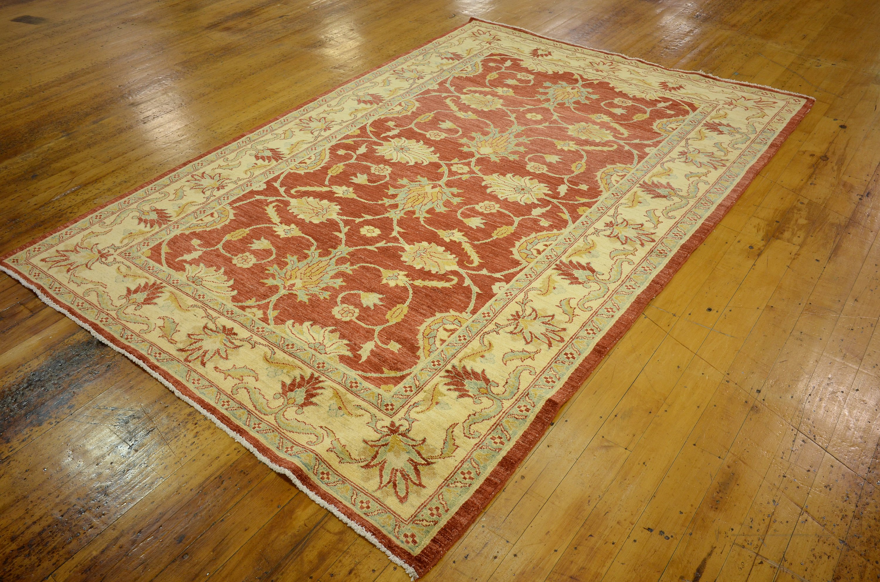 Red 5' 11 x 8' 6 Peshawar Ziegler Oriental Rug Oriental Rugs iRugs UK