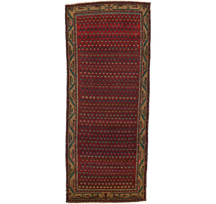 4' x 9' 9 Hamedan Persian Runner ...