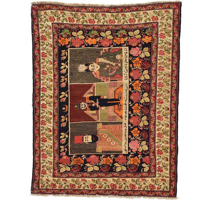 4' 4 x 5' 9 Karabakh Rug