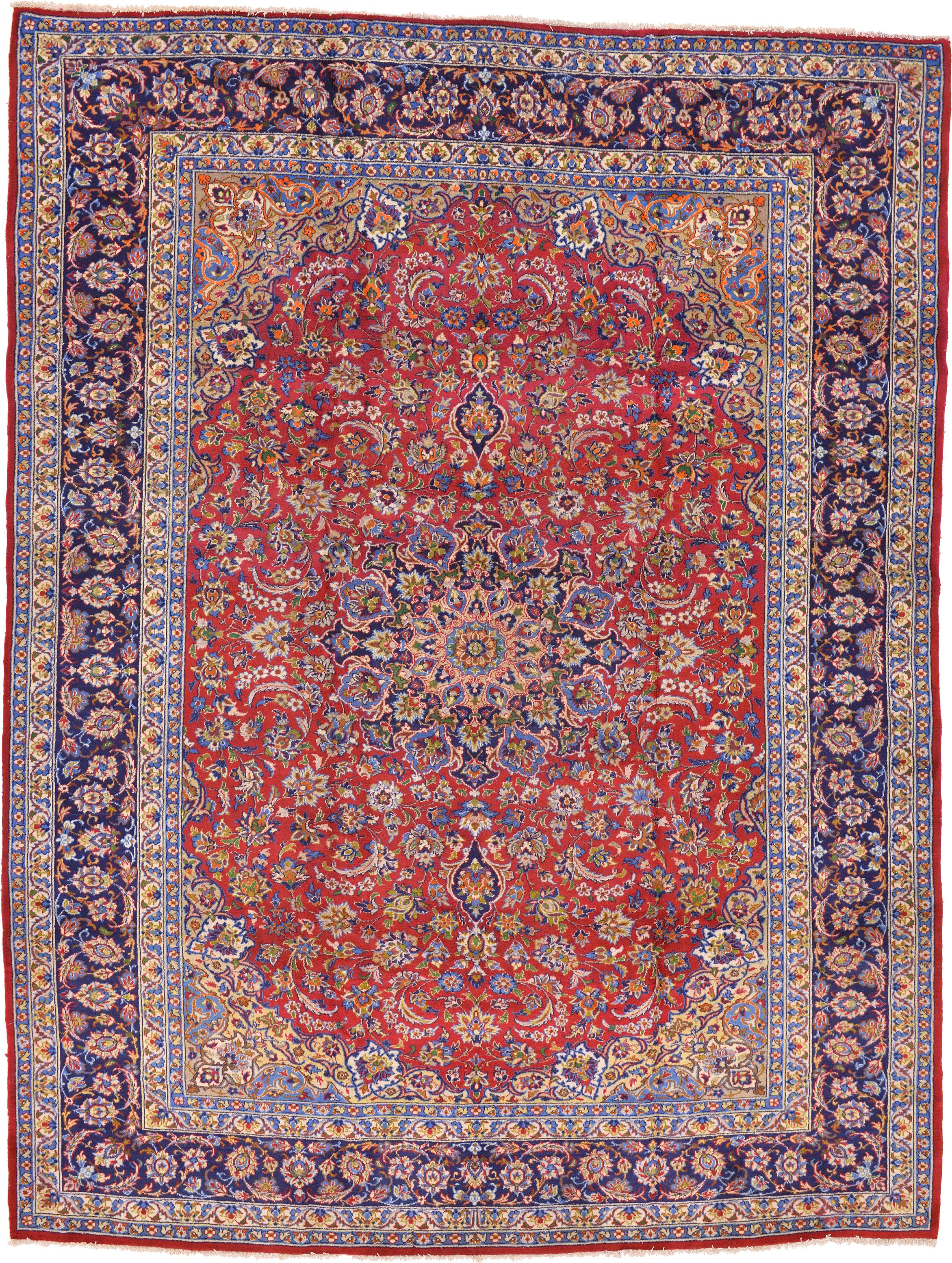 Red 10' 1 x 13' 6 Isfahan Persian Rug eSaleRugs