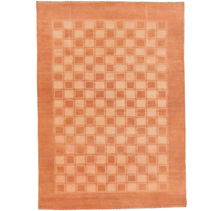 4' x 5' 8 Kashkuli Gabbeh Persian...