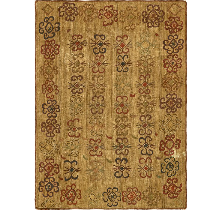 6' 9 x 9' 7 Kilim Suzani Rug