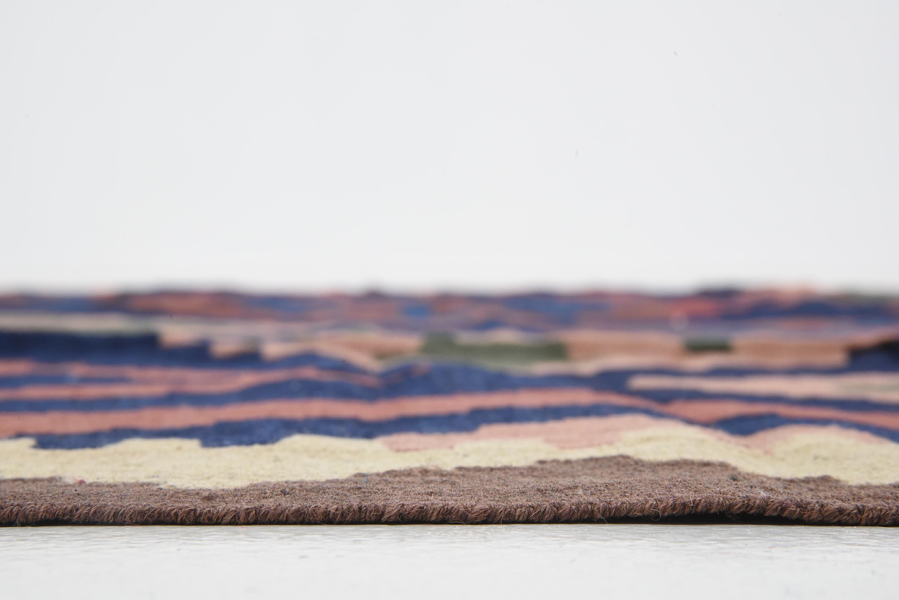 Navy Blue 7' 10 x 9' 9 Kilim Malatya Rug eSaleRugs