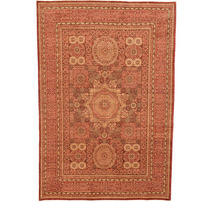 9' 4 x 13' 8 Mamluk Ziegler Oriental...