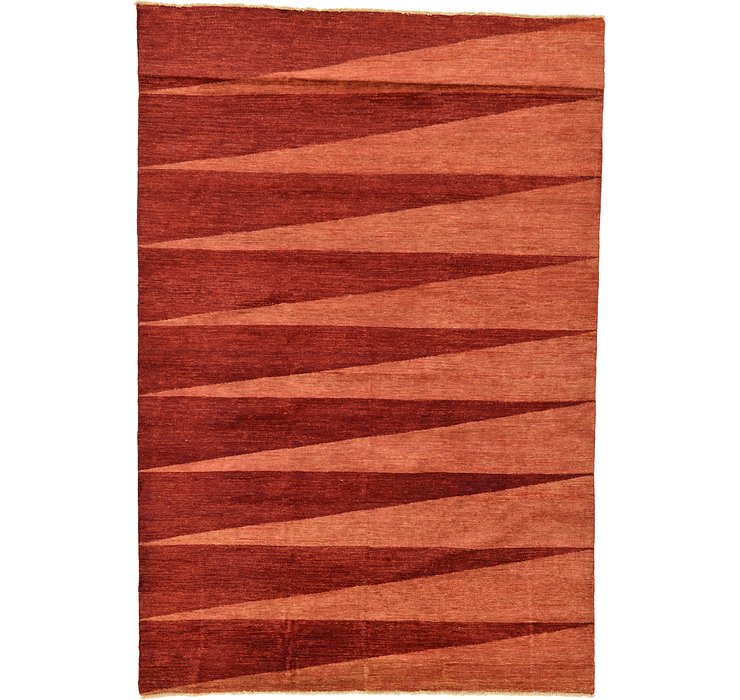 6' 8 x 9' 11 Modern Ziegler Oriental...