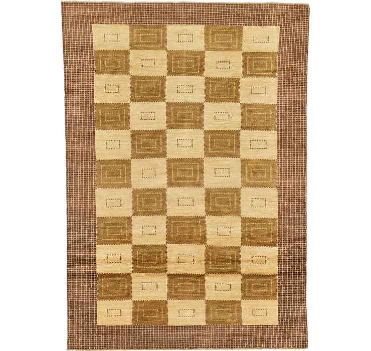 6' 10 x 9' 9 Modern Ziegler Oriental...