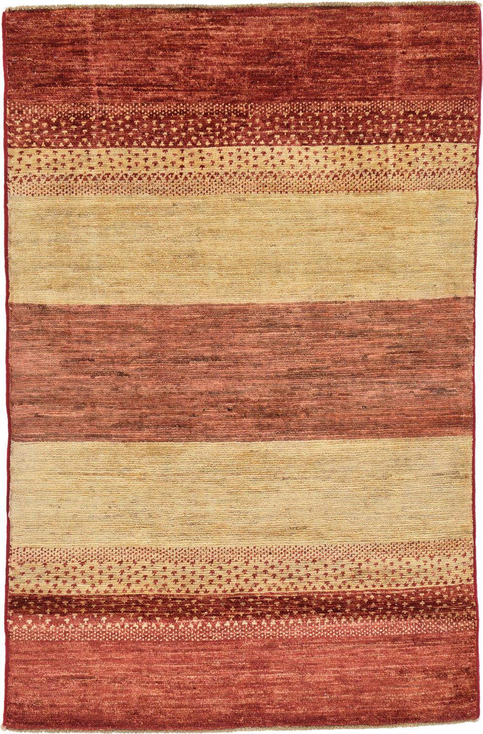 Red 3' 2 x 4' 10 Modern Ziegler Oriental Rug Area Rugs eSaleRugs