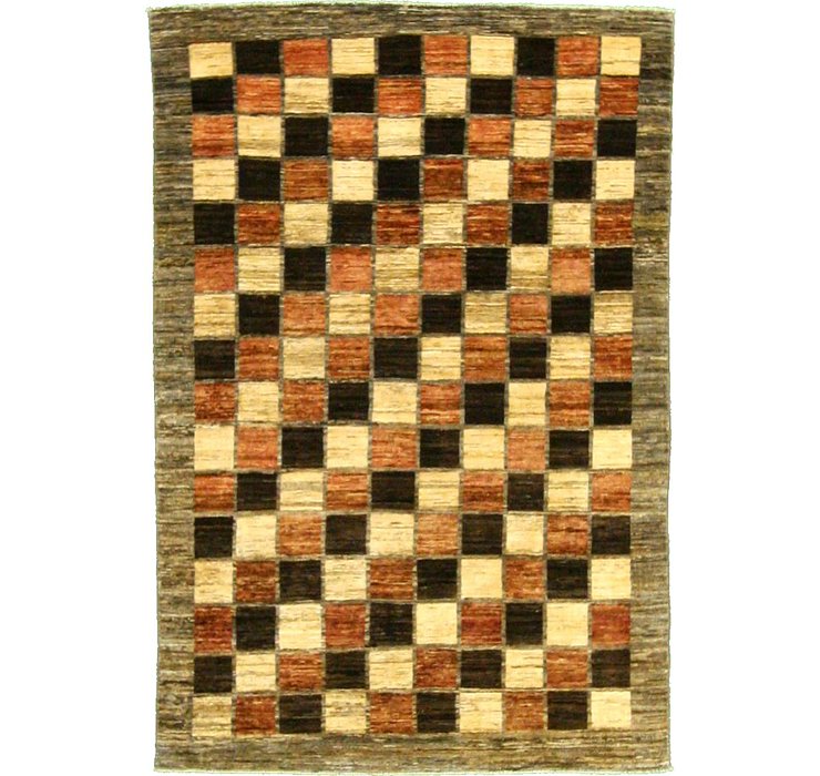 4' 7 x 6' 8 Modern Ziegler Oriental...