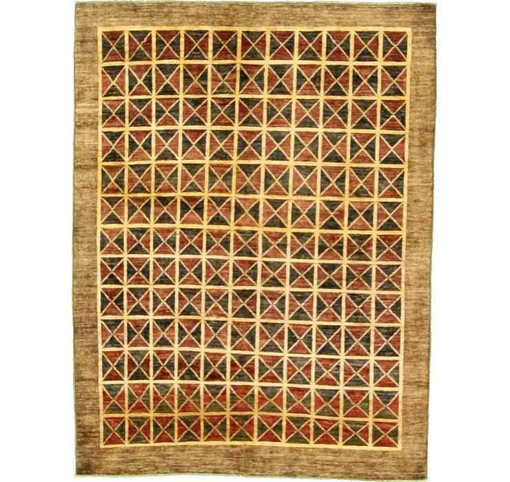 4' 11 x 6' 6 Modern Ziegler Oriental...