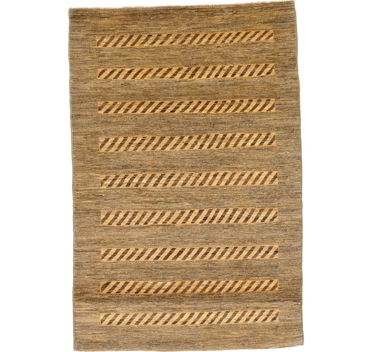 3' 11 x 5' 10 Modern Ziegler Oriental...