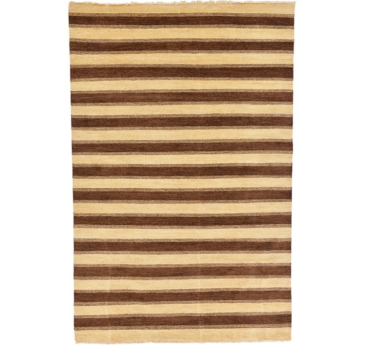 6' 6 x 10' Modern Ziegler Oriental...