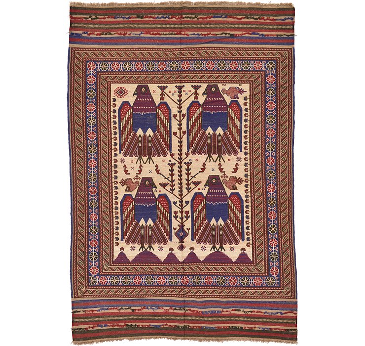 6' 5 x 9' 6 Sumak Rug