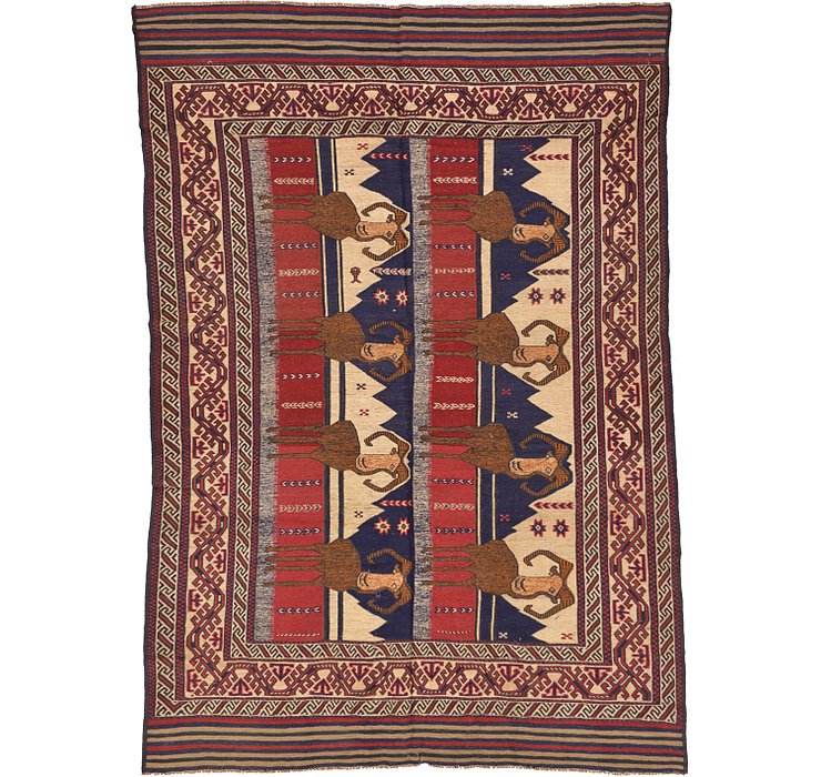 6' 5 x 9' 2 Sumak Rug