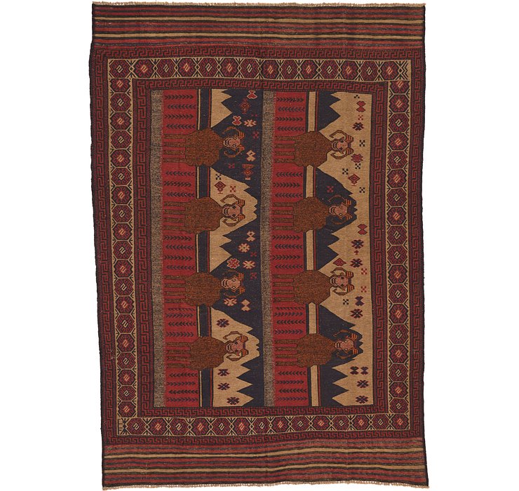 6' 3 x 9' 2 Sumak Rug