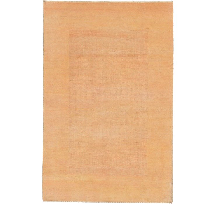3' 9 x 5' 10 Kashkuli Gabbeh Persian...