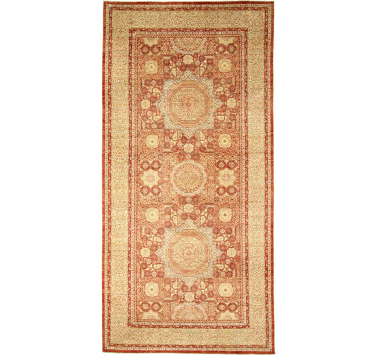 9' 8 x 19' 9 Mamluk Ziegler Oriental...