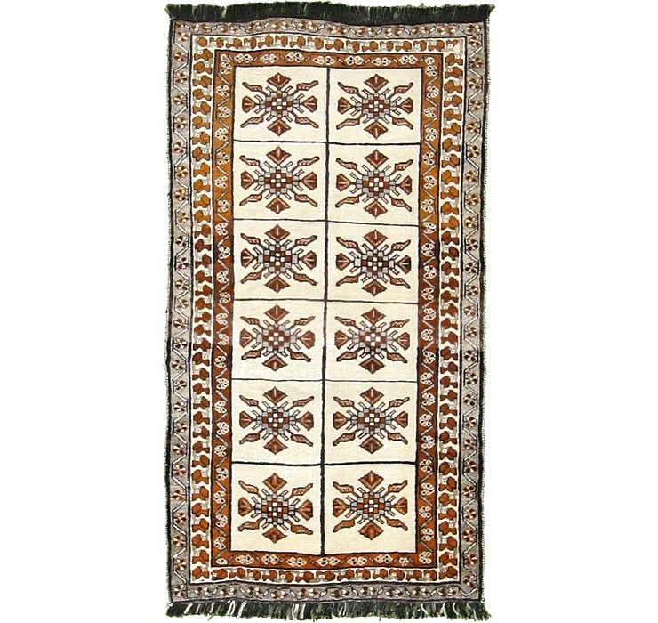 3' 7 x 6' 6 Ghashghaei Persian Rug