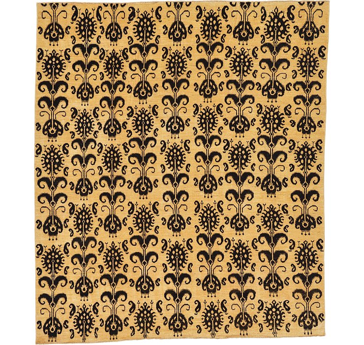 8' 2 x 9' 6 Ikat Oriental Rug