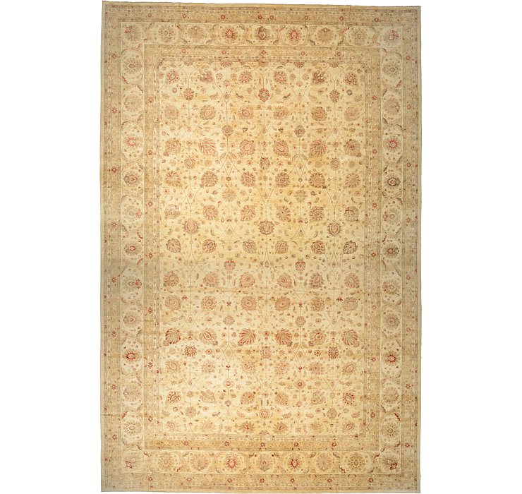 16' 8 x 25' 5 Peshawar Ziegler Orient...